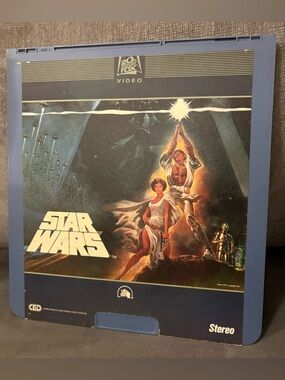 STAR WARS CED RCA SelectaVision VideoDisc Vintage 1981 20th Century Fox Rare